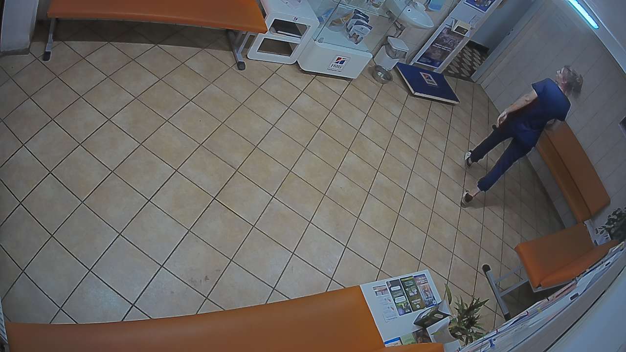 Pohled do čekárny