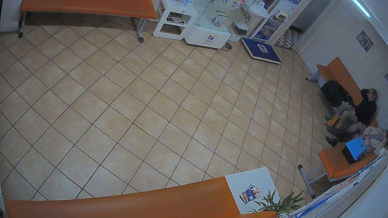 Pohled do čekárny