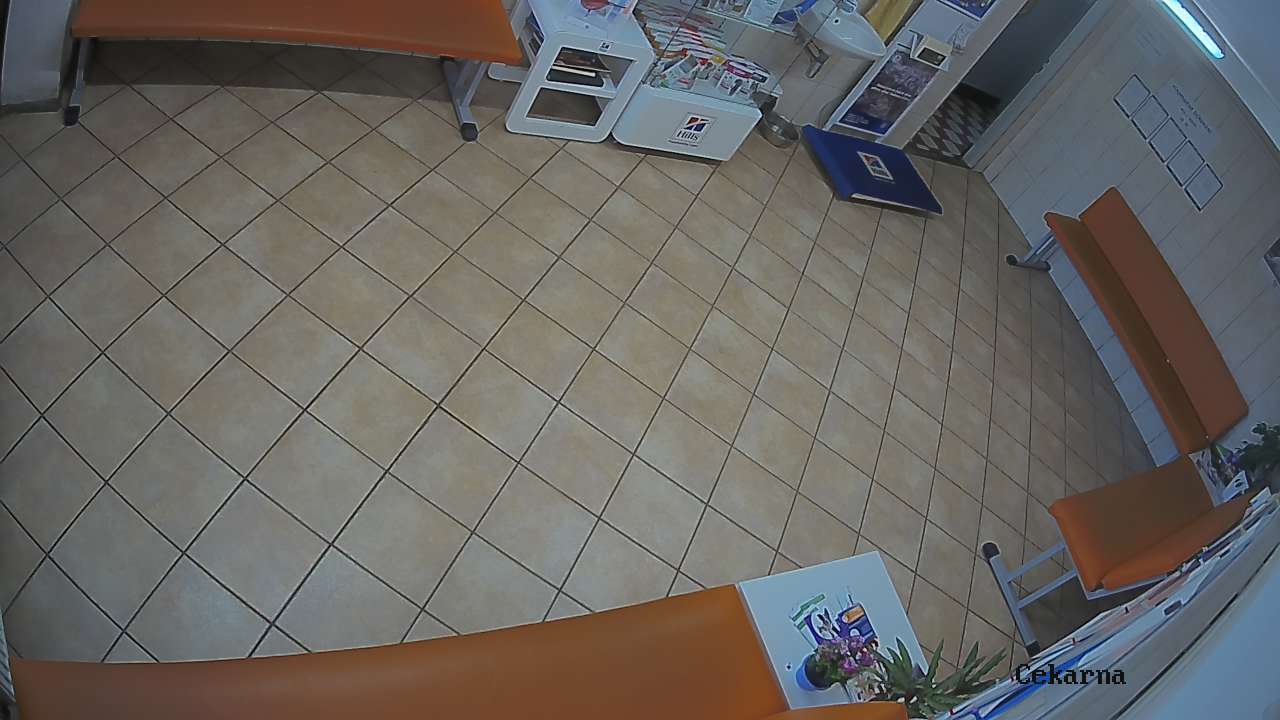 Pohled do čekárny