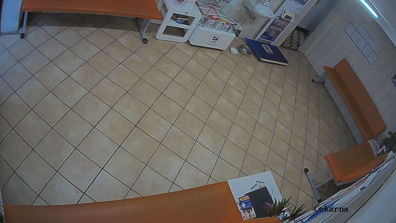 Pohled do čekárny