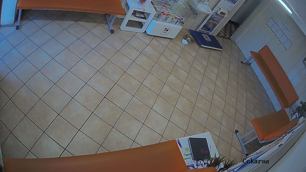 Pohled do čekárny
