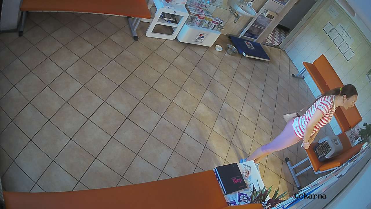 Pohled do čekárny