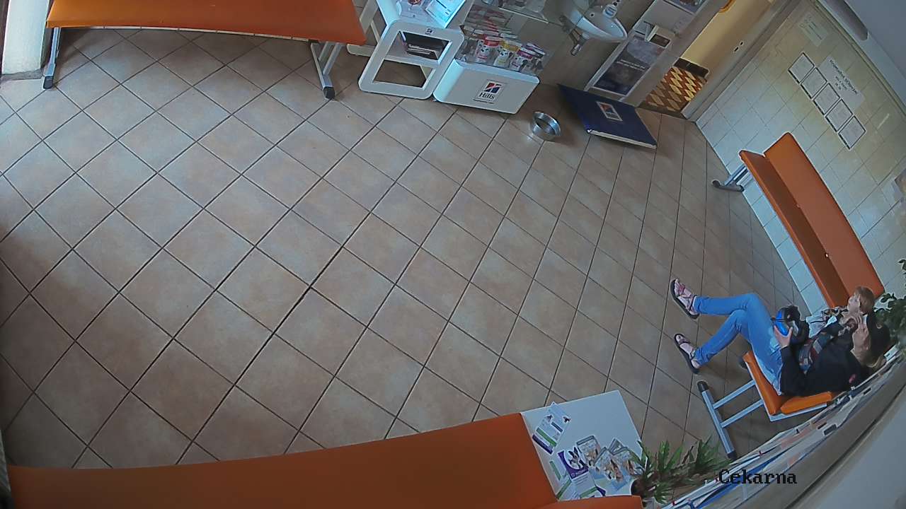 Pohled do čekárny