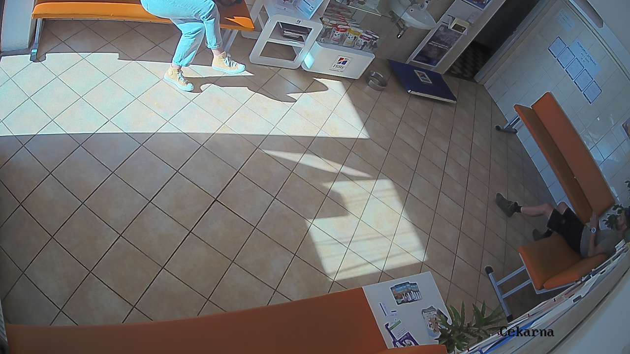 Pohled do čekárny