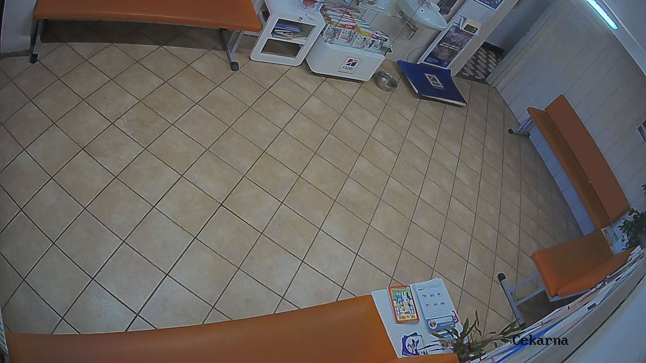 Pohled do čekárny