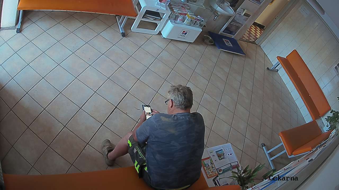 Pohled do čekárny