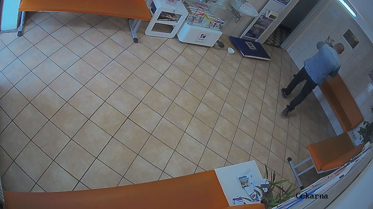 Pohled do čekárny