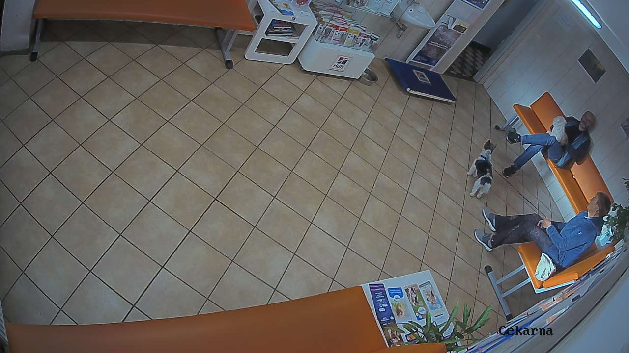 Pohled do čekárny
