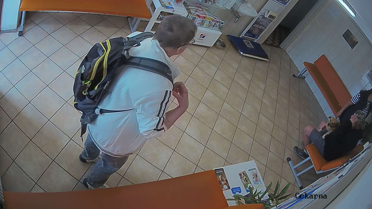 Pohled do čekárny