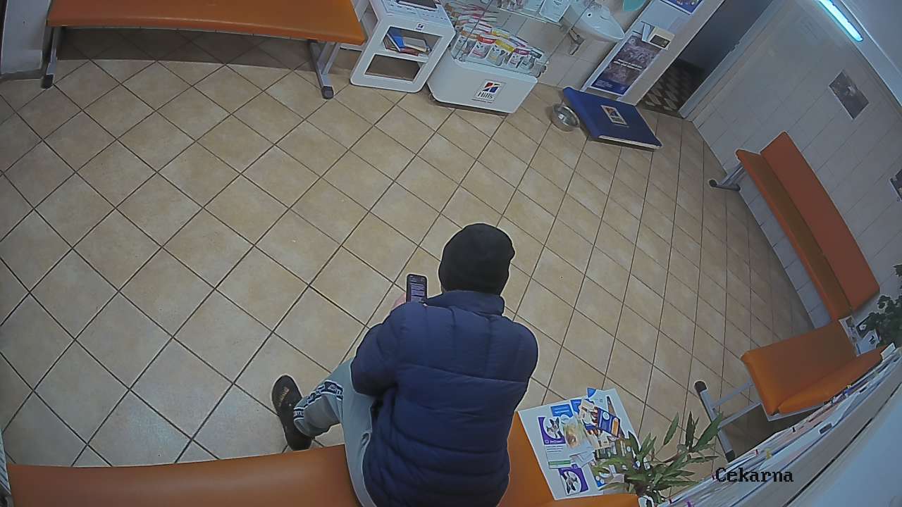 Pohled do čekárny