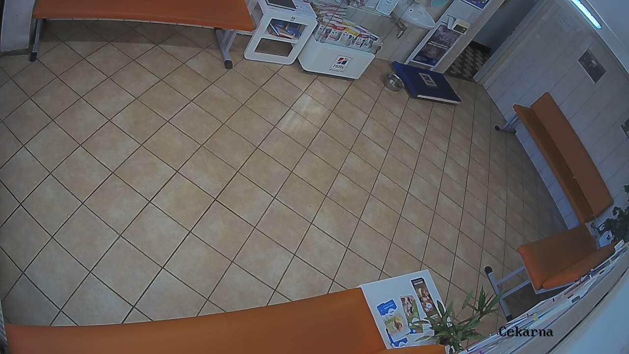 Pohled do čekárny