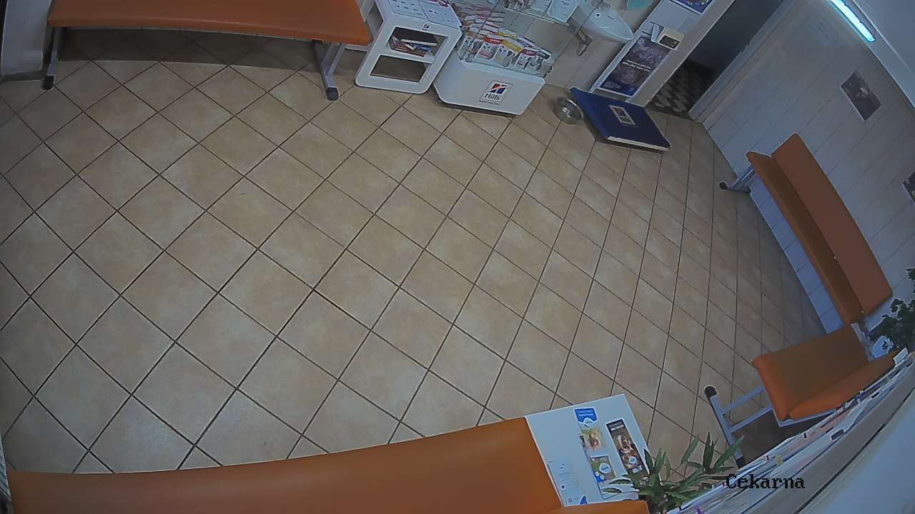 Pohled do čekárny